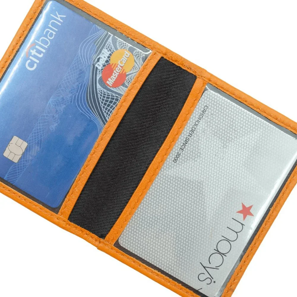 Men Credit Card Case ID Holder in Genuine Leather